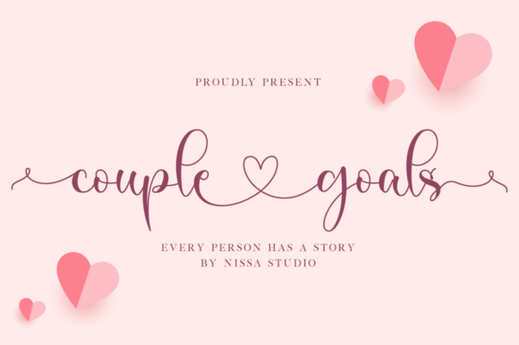 Adding Enchantment with Couple Goals Font