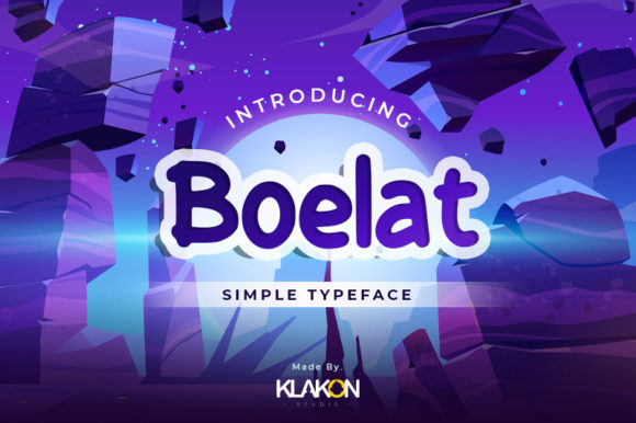 Boelat: A Handwritten Font for Creative Web Design