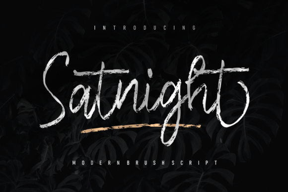 Bring Elegance to Your Handmade Creations with Satnight Font