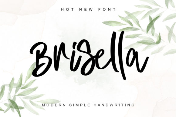 Brisella: A Modern Handwritten Font for Engaging Campaigns
