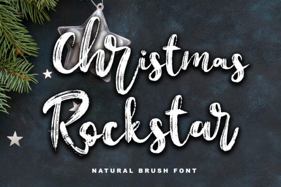 Christmas Rockstar: Elevate Your Campaign with This Elegant Script Font