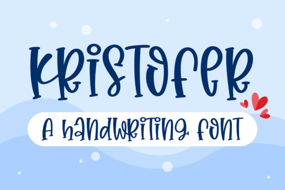 Discover Kristofer: A Versatile Handwritten Font for Editorial Design