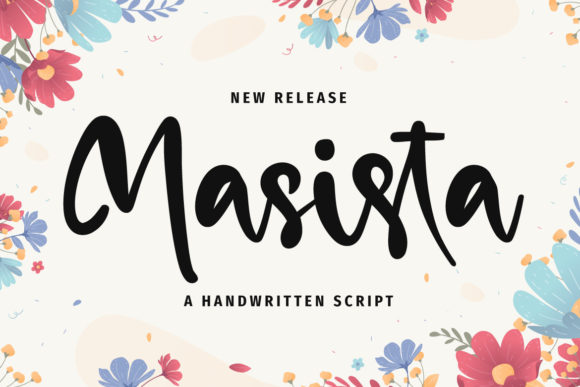 Discover Masista: A Classy Script Font for Editorial Design