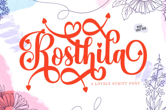 Discover Rosthila: A Versatile Script Font for Elegant Editorial Design