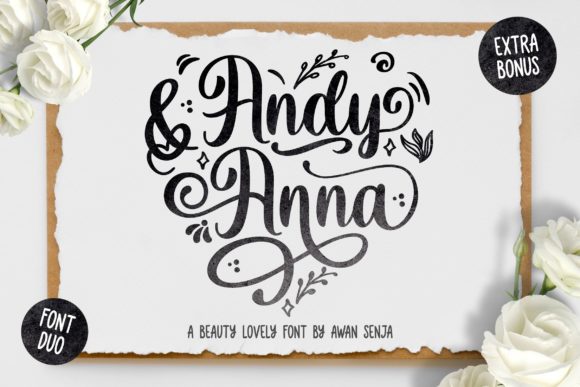 Discover the Elegance of Andy Anna: A Font for Editorial Charm