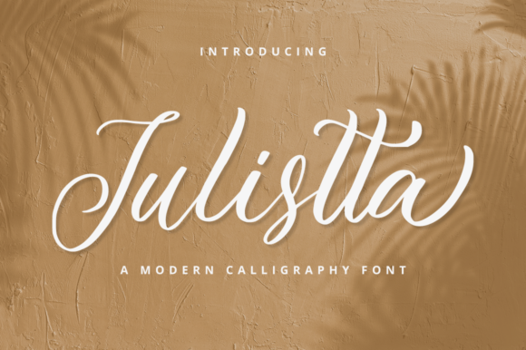 Discover the Elegance of Julistta: A Perfect Script Font for Makers