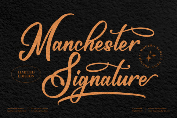 Discovering Manchester Signature: A Font for Elegant Publishing