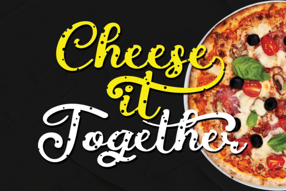 Elevate Your Craft with Cheese It Together Font