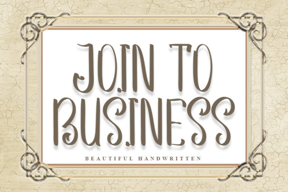 Elevate Your Web Design with Join to Business Font