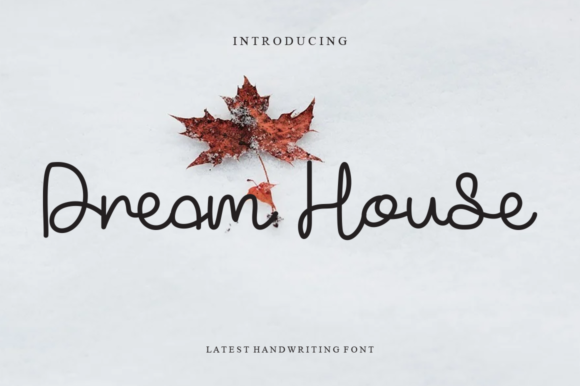 Enhance Your Brand with Dream House Handwritten Font