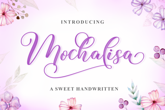 Enhance Your Brand with Mochalisa: A Luxurious Handwritten Font