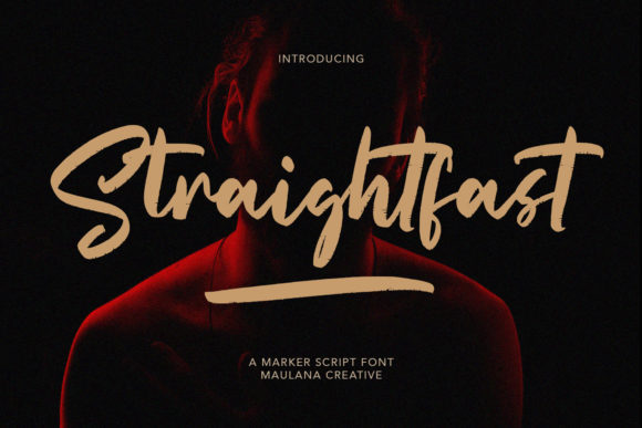 Enhance Your Editorial Design with Straightfast Font