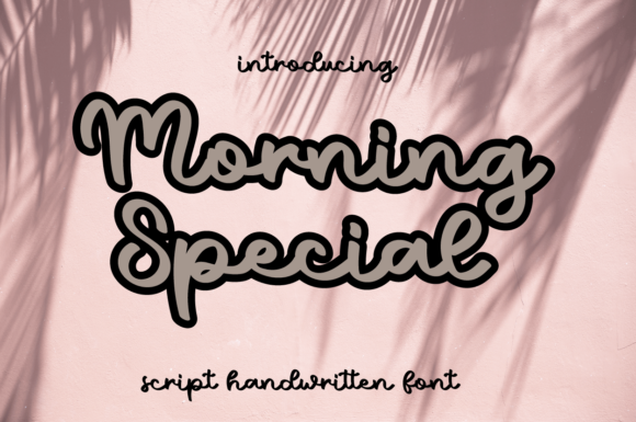 Enhance Your Web Design with Morning Special Font