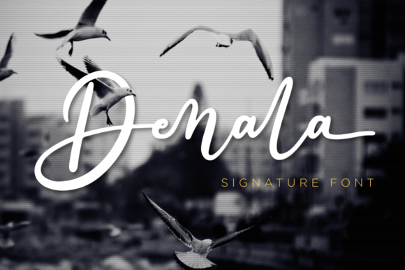 Exploring Denala: A Refined Script Font for Branding
