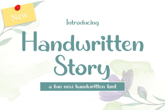 Handwritten Story: The Perfect Font for Engaging Visuals