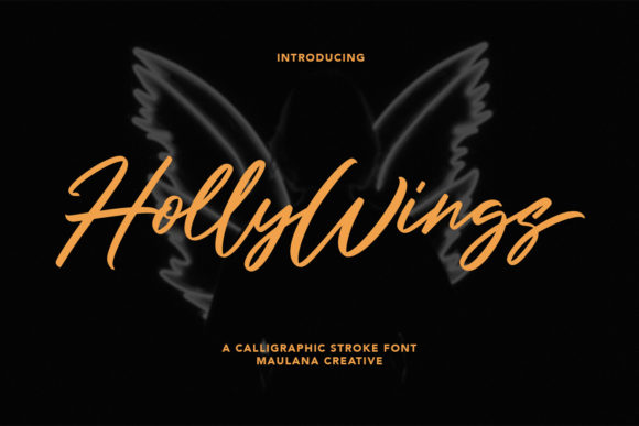 Holly Wings: A Script Font with Elegance