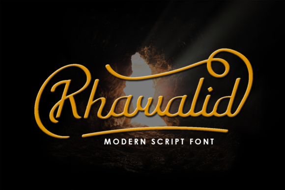 Khawalid: A Charming Script Font for Creative Makers