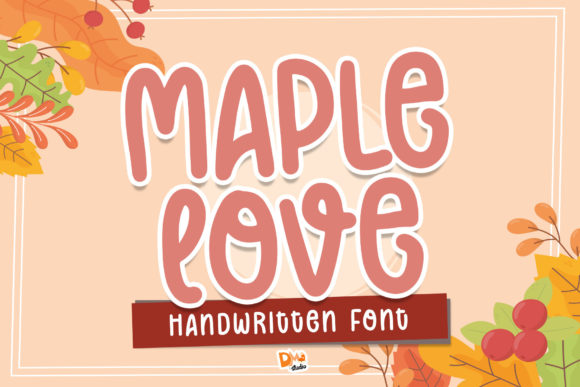 Maple Love: A Handwritten Font for Polished Web Design