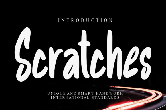 Scratches: A Bold and Readable Handwritten Font for Branding