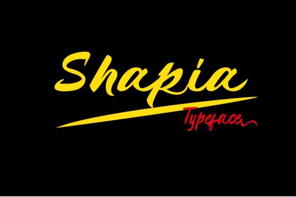 Shapia: A Handwritten Font for Engaging Campaigns