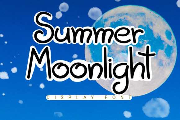 Summer Moonlight: A Handwritten Font for Editorial Charm