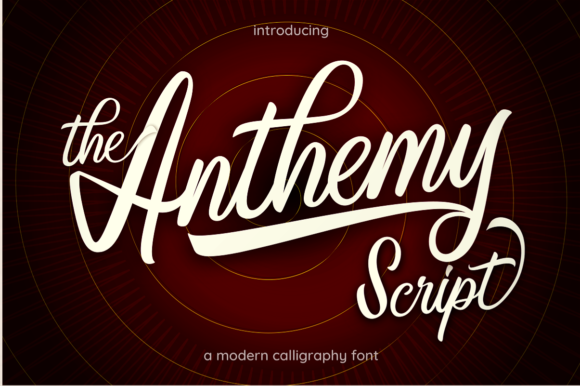 Transform Your Brand with Anthemy: A Dynamic Handwritten Font