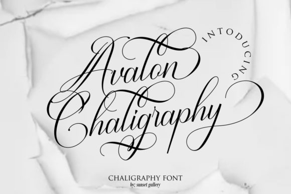 Transform Your Brand with Avalon Chaligraphy Font
