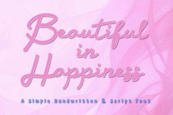 Transform Your Brand with Beautiful in Happiness Font