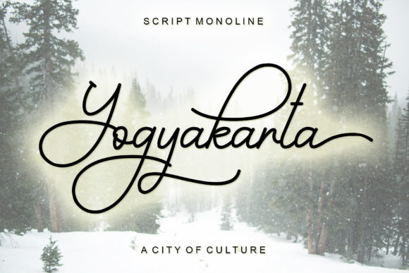 Yogyakarta: Elevate Your Brand with This Elegant Script Font